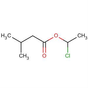 1-Chloroethyl 3-methylbutanoate Structure,66344-39-6Structure