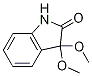 3,3-Dimethoxyindolin-2-one Structure,66346-69-8Structure