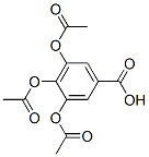 3,4,5-Triacetoxybenzoic acid Structure,6635-24-1Structure