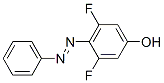 3,5-二氟-4-苯基二氮烯基苯酚结构式_663602-53-7结构式