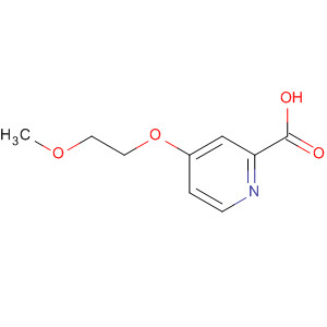 (9ci)-4-(2-甲氧基乙氧基)-2-吡啶羧酸结构式_663614-86-6结构式