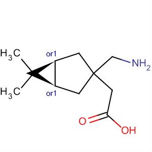 Bicyclo[3.1.0]hexane-3-acetic acid, 3-(aminomethyl)-6,6-dimethyl-, (1r,5s)-rel-(9ci) Structure,663616-77-1Structure