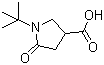 1-Tert-butyl-5-oxopyrrolidine-3-carboxylic acid Structure,66366-87-8Structure