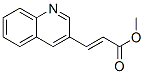 3-Quinolin-3-yl-acrylic acid methyl ester Structure,66417-78-5Structure