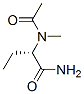 Butanamide, 2-(acetylmethylamino)-, (2s)-(9ci)Structure,664304-78-3Structure Butanamide, 2-(acetylmethylamino)-, (2s)-(9ci) Structure,664304-78-3Structure