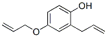 Phenol, 2-(2-propenyl)-4-(2-propenyloxy)-(9ci) Structure,664324-38-3Structure