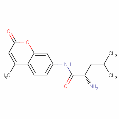 2-氨基-4-甲基-N-(4-甲基-2-氧代-2H-1-苯并吡喃-7-基)-(2S)-戊酰胺结构式_66447-31-2结构式