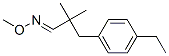 Benzenepropanal, 4-ethyl-alpha,alpha-dimethyl-, o-methyloxime, (e)-(9ci) Structure,664986-36-1Structure