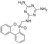 N-[(10-氧代-9,10-二氢-9-氧杂-10-磷杂菲-10-基)甲基]-1,3,5-三嗪-2,4,6-三胺结构式_66499-31-8结构式