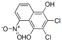 1,4-Naphthalenediol, 2,3-dichloro-5-nitro- Structure,665003-23-6Structure