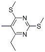 Pyrimidine, 4-ethyl-5-methyl-2,6-bis(methylthio)- (9ci) Structure,665008-54-8Structure