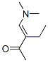 (9ci)-3-[(二甲基氨基)亚甲基]-2-戊酮结构式_66549-72-2结构式