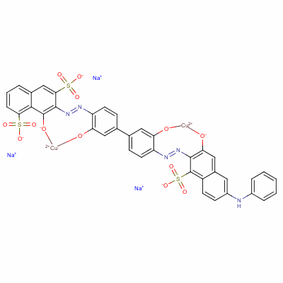 直接蓝 98结构式_6656-03-7结构式