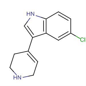 3-[1,2,3,6-Tetrahydro-4-pyridinyl]-5-chloro-1h-indole Structure,66611-28-7Structure