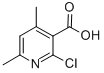 2-Chloro-4,6-dimethyl-3-pyridinecarboxylic acid Structure,66662-48-4Structure