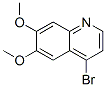 4-Bromo-6,7-dimethoxyquinoline Structure,666734-51-6Structure