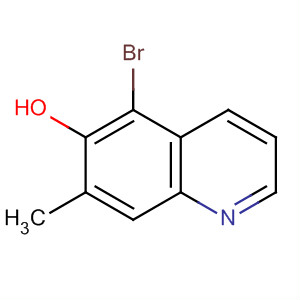 5-Bromo-6-hydroxy-7-methyl-quinoline Structure,666735-09-7Structure