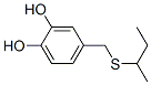 1,2-Benzenediol, 4-[[(1-methylpropyl)thio]methyl]-(9ci) Structure,666751-86-6Structure