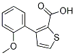 3-(2-Methoxyphenyl)thiophene-2-carboxylic acid Structure,666841-74-3Structure