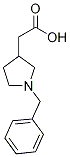 2-(1-Benzylpyrrolidin-3-yl)acetic acid Structure,666853-92-5Structure