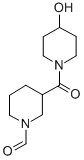 3-(4-Hydroxypiperidine-1-carbonyl)piperidine-1-carbaldehyde Structure,667462-11-5Structure