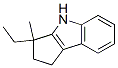 (9ci)-3-乙基-1,2,3,4-四氢-3-甲基-环戊并[b]吲哚结构式_667466-11-7结构式