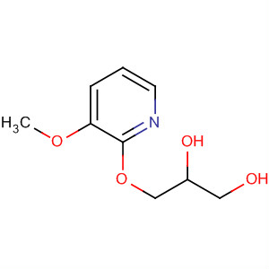 1,2-Propanediol,3-[(3-methoxy-2-pyridinyl)oxy]-(9ci) Structure,66781-24-6Structure