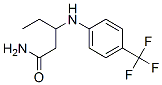 (3R)-3-[(4-trifluoromethylphenyl)amino]pentanamide Structure,667937-05-5Structure