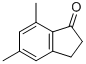 2,3-Dihydro-5,7-dimethyl-1h-inden-1-one Structure,6682-69-5Structure