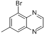 Quinoxaline, 5-bromo-7-methyl-(9ci) Structure,668276-42-4Structure