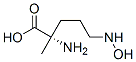 Ornithine, n5-hydroxy-2-methyl-(9ci) Structure,66856-27-7Structure