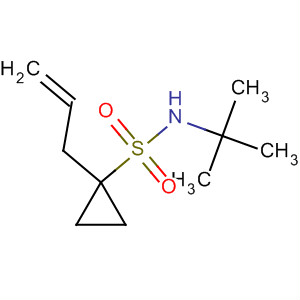 N-tert-butyl-1-allylcyclopropanesulfonamide Structure,669008-27-9Structure