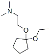 Ethanamine, 2-[(1-ethoxycyclopentyl)oxy]-n,n-dimethyl-(9ci) Structure,669065-87-6Structure