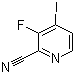 3-Fluoro-4-iodopyridine-2-carbonitrile Structure,669066-35-7Structure