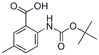 2-(tert-Butoxycarbonylamino)-5-methylbenzoic acid Structure,669713-60-4Structure