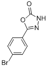 1,3,4-Oxadiazol-2(3h)-one, 5-(4-bromophenyl)- Structure,669715-28-0Structure