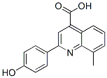 2-(4-Hydroxyphenyl)-8-methylquinoline-4-carboxylic acid Structure,669726-20-9Structure