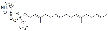 3,7,11,15-Tetramethyl-2,6,10,14-hexadecatetraenyl pyrophosphate ammonium salt Structure,6699-20-3Structure