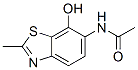 (9ci)-n-(7-羟基-2-甲基-6-苯并噻唑)-乙酰胺结构式_67002-72-6结构式