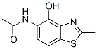 (9ci)-n-(4-羟基-2-甲基-5-苯并噻唑)-乙酰胺结构式_67002-75-9结构式