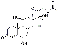 21-O-acetyl 6alpha-hydroxy cortisol Structure,67012-81-1Structure