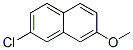 Naphthalene, 2-chloro-7-methoxy-(9ci) Structure,67061-67-0Structure