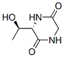 (3s)-(9ci)-3-[(1r)-1-羟基乙基]-2,5-哌嗪二酮结构式_67106-24-5结构式