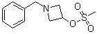 1-Benzyl-3-methanesulfonyloxyazetidine Structure,67160-49-0Structure