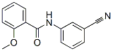 Benzamide, n-(3-cyanophenyl)-2-methoxy-(9ci) Structure,671795-10-1Structure