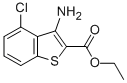 Ethyl 3-amino-4-chlorobenzo[b]thiophen-2-carboxylate Structure,67189-92-8Structure