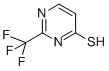 2-(Trifluoromethyl)pyrimidine-4(1h)-thione Structure,672-43-5Structure