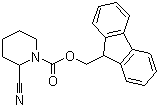 2-氰基-1-N-Fmoc-哌啶结构式_672310-10-0结构式