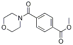 Methyl4-(morpholine-4-carbonyl)benzoate Structure,6724-90-9Structure