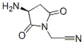 (3s)-(9ci)-3-氨基-2,5-二氧代-1-吡咯烷乙腈结构式_672883-37-3结构式